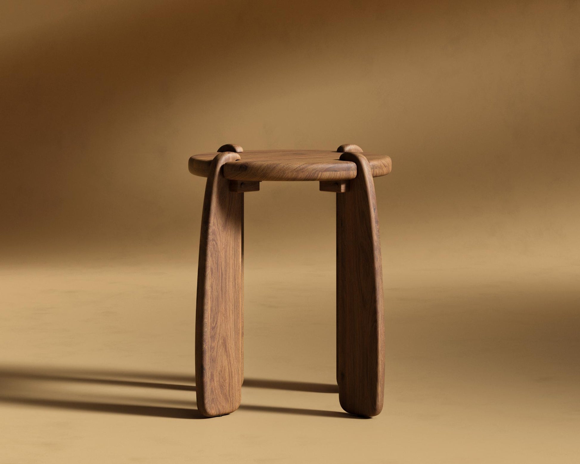 Orb Side Table - Acacia