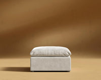 Nuvo_Ottoman_Venice_Vegan_Suede - Latte