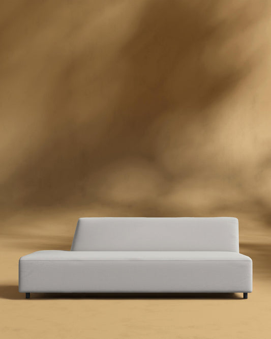 Mika Outdoor Armless Open Left 3 Seater