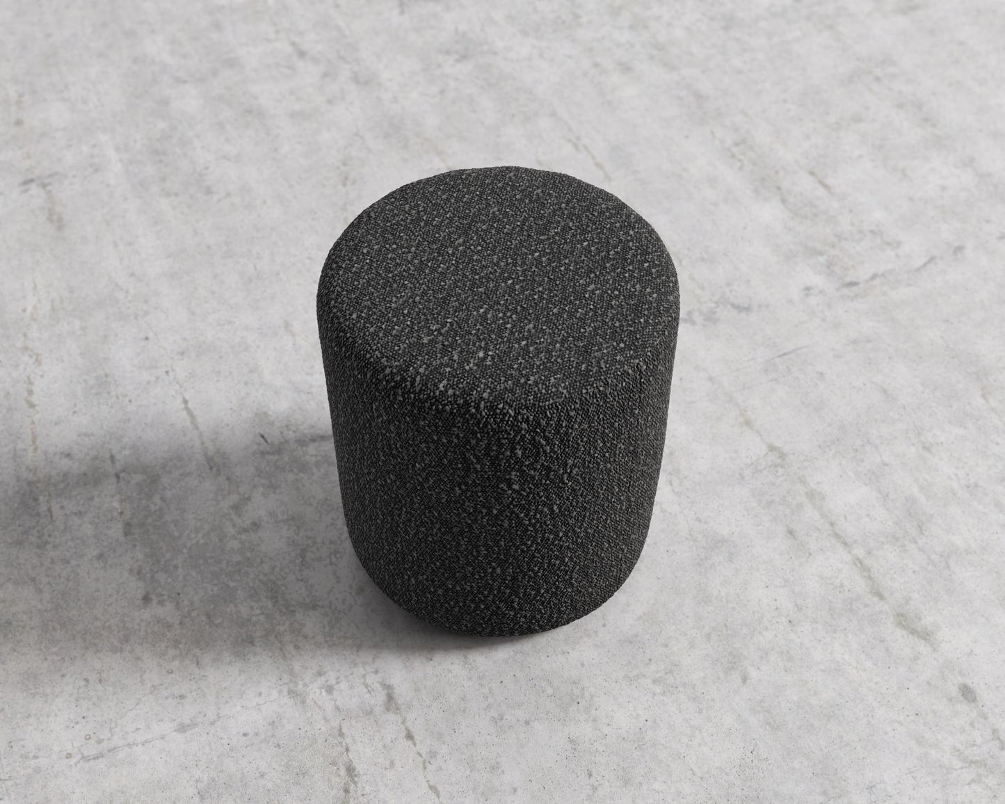 Nova Pouf - Chatou Boucle - Caviar