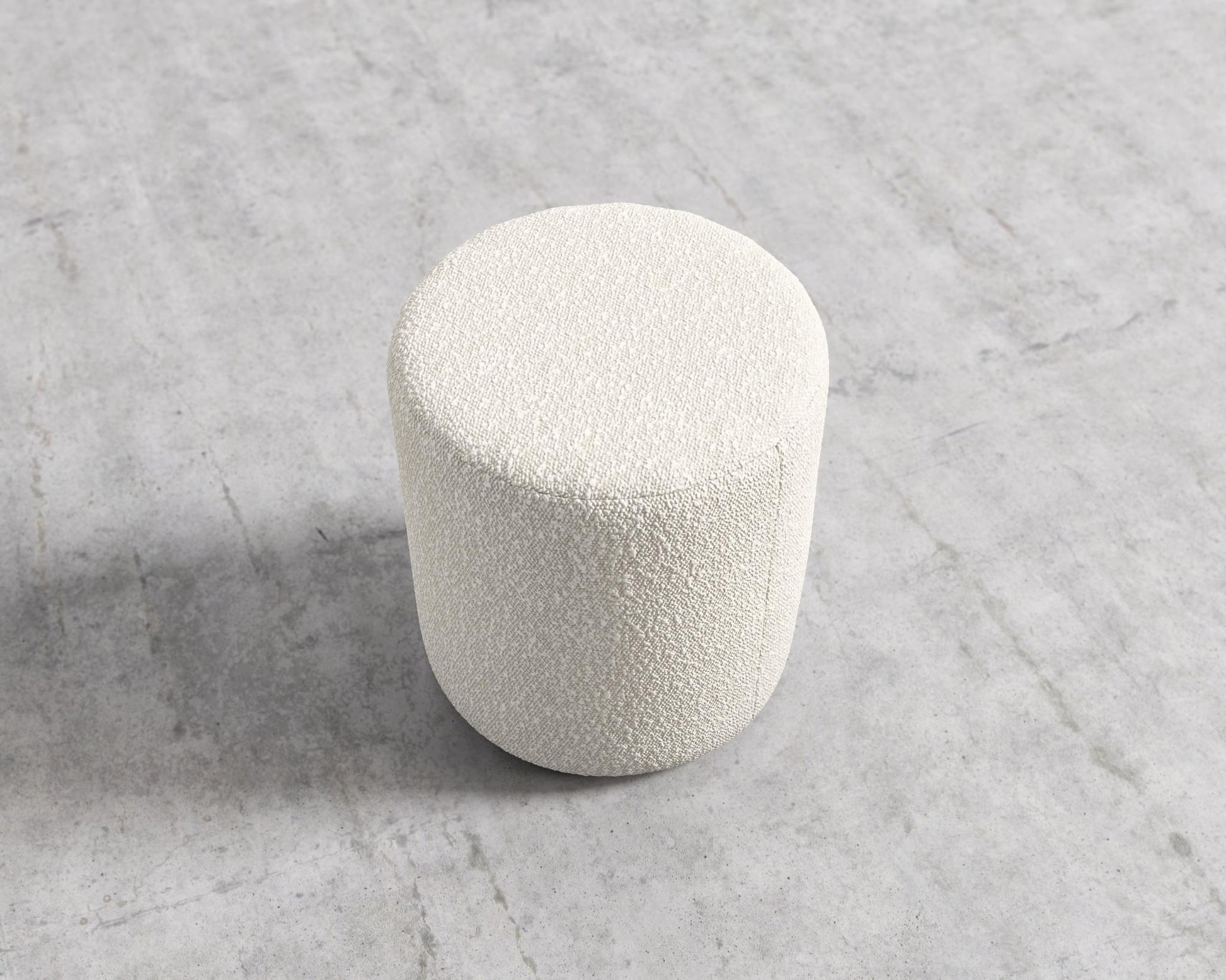 Nova Pouf - Chatou Boucle - Pearl