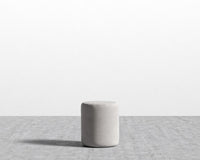 Nova Pouf - Venice Vegan Suede - Chiffon