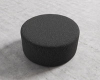 Nova Pouf Large - Chatou Boucle - Caviar