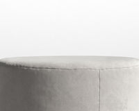 Nova Pouf Large - Venice Vegan Suede - Chiffon