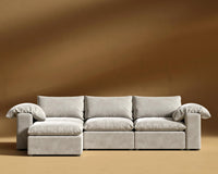 Nuvo_Sectional_Venice_Vegan_Suede - Latte
