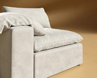 Nuvo_Left_Arm_Venice_Vegan_Suede - Latte