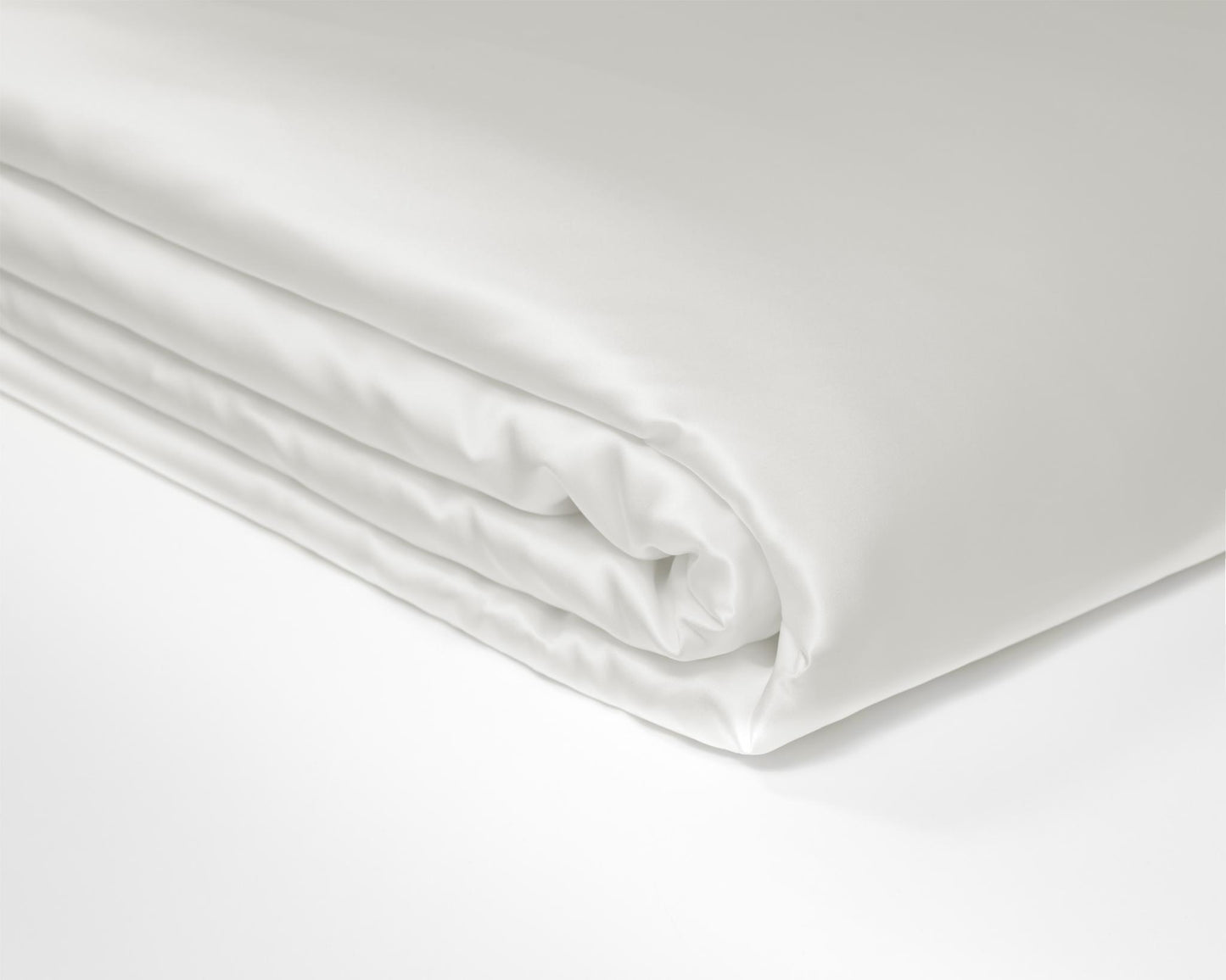 Mulberry Charmeuse Silk Duvet Cover - Ivory