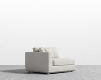 Milo 1 Seater - Left Facing - Chatou Boucle - Pearl