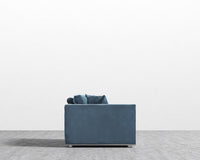 Milo 1 Seater - Left Facing - Plush Velvet - Solstice