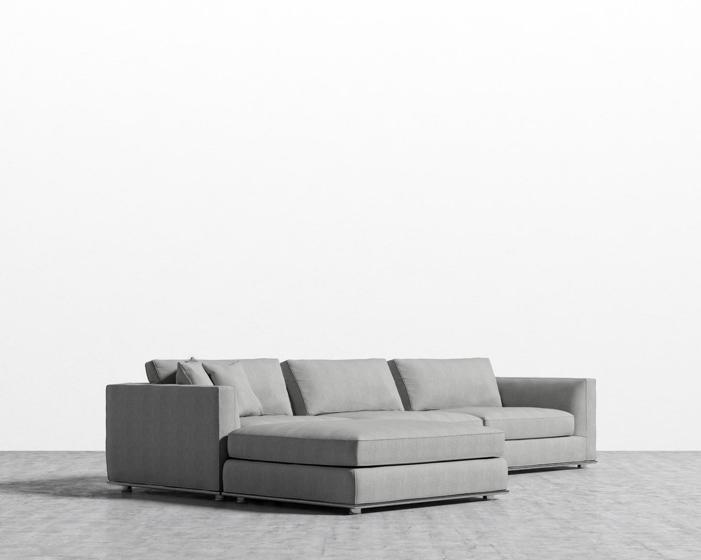 Milo Sectional - Modern Felt - Malmo 