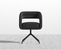 Mia Dining Chair - Chatou Boucle - Caviar