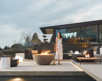 Arya Outdoor Modular featuring Francis End Table