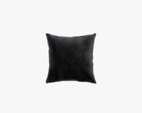 Square Throw Pillow 18 - Plush Velvet - Black 2022