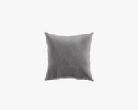 Square Throw Pillow 18 - Plush Velvet - Glacier Grey 2022