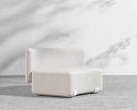 Tano Outdoor Armless - Palisades - White