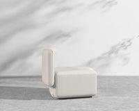 Tano Outdoor Armless - Palisades - White