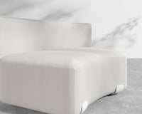 Tano Outdoor Armless - Palisades - White