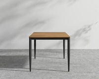 Spencer Outdoor Dining Table - Black Frame 