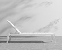 Preston Outdoor Lounger - White