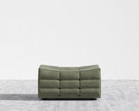 Tanner Ottoman - Venice Vegan Suede - Sage