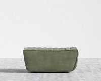 Tanner Ottoman - Venice Vegan Suede - Sage
