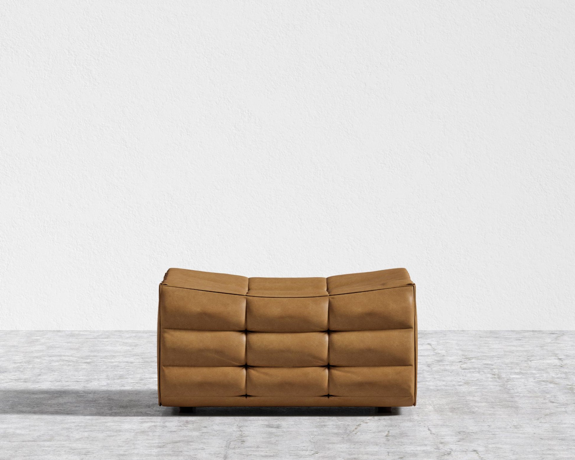 Tanner_Ottoman_Microfiber_Leather - Morocco