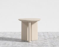 Trio Side Table - Washed Natural Oak