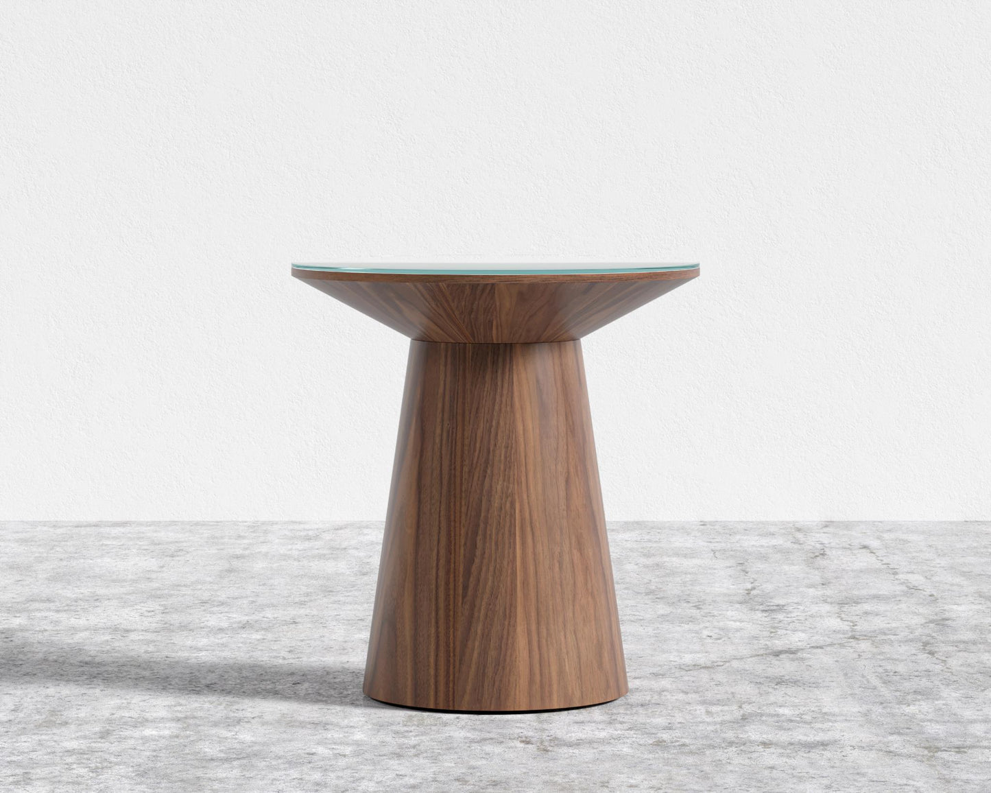 Winston Side Table - Lacquer Glass Top