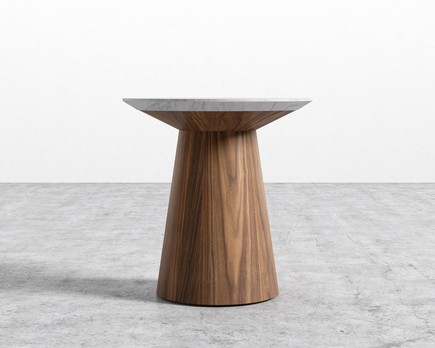 Winston Side Table - White Marble Top