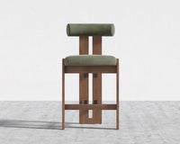 Tola Counter Stool - Venice Vegan Suede - Sage