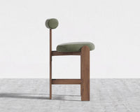 Tola Counter Stool - Venice Vegan Suede - Sage
