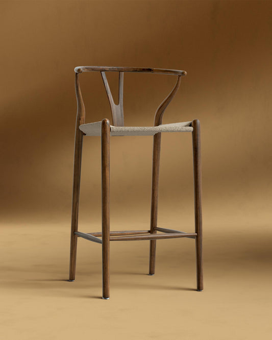 Wishbone Barstool