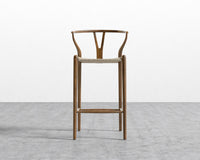 Wishbone Barstool - Walnut 