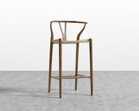 Wishbone Barstool - Walnut 