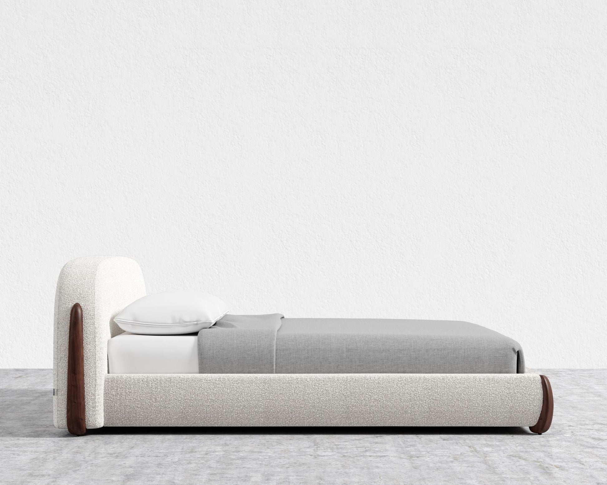 Sarina Bed - Chatou Boucle - Pearl