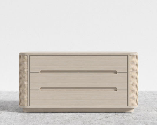 Wishbone Dresser - Washed Natural Oak