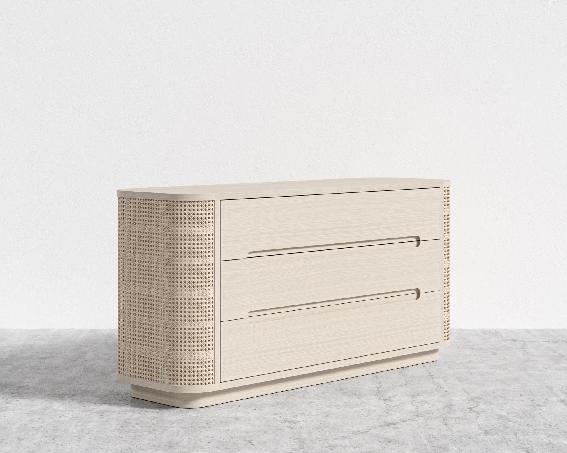 Wishbone Dresser - Washed Natural Oak