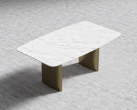 Solana Dining Table - 71" - White Marble