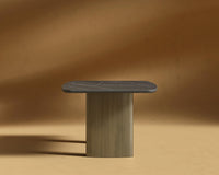 Solana Dining Table - 71" - Black Ceramic