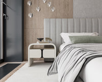 Berlin Bed Scene with Vienna Nightstand 