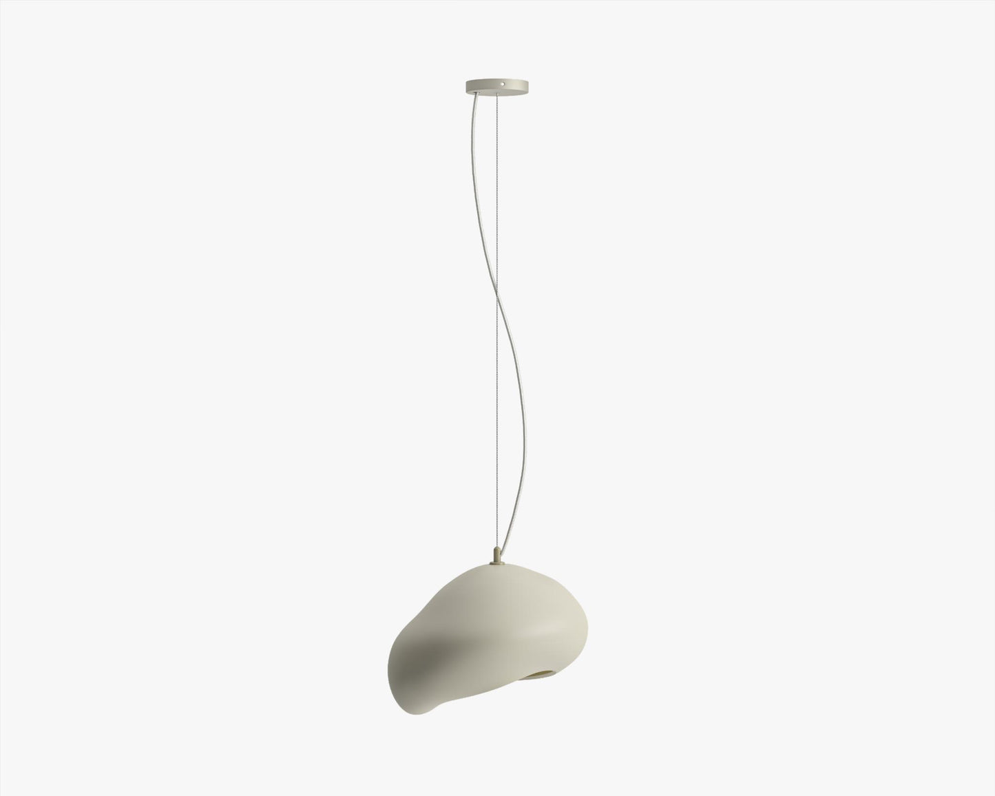 Organa Pendant - Small - Matte Alabaster