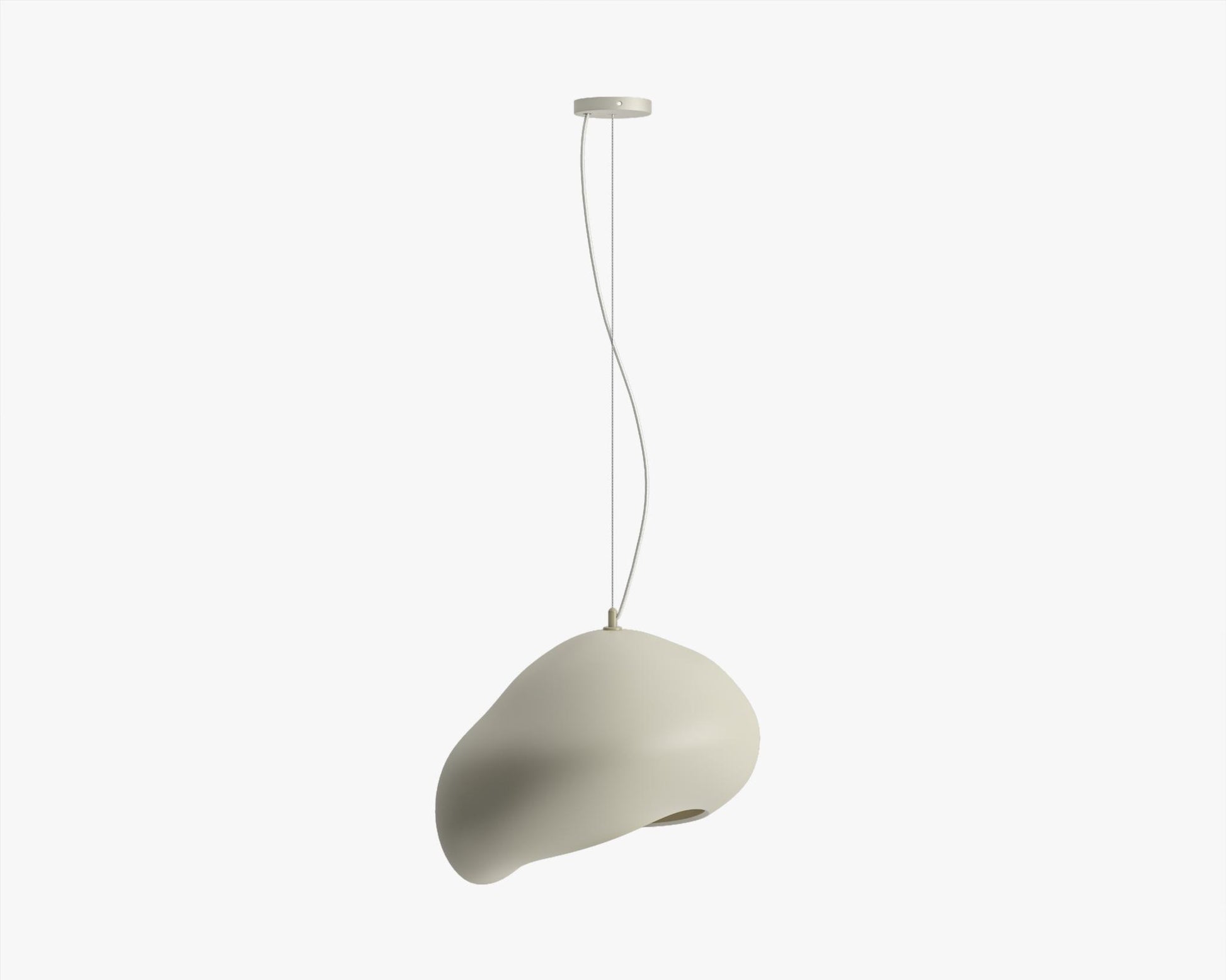 Organa Pendant - Large - Matte Alabaster