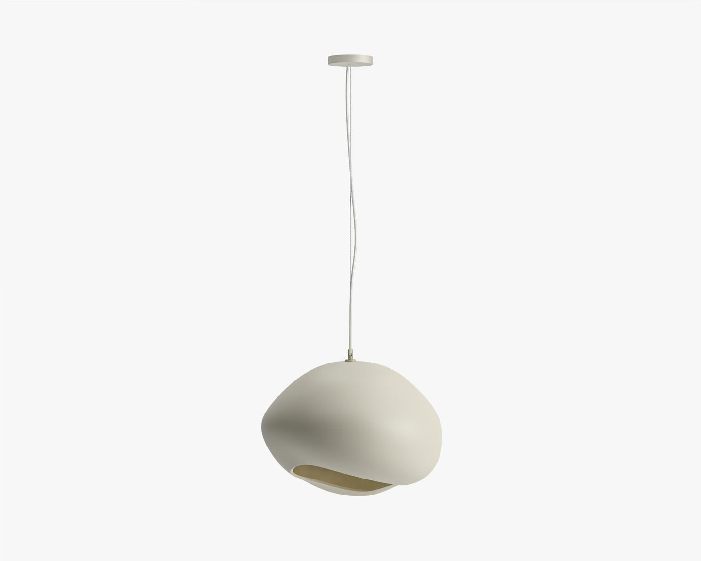 Organa Pendant - Large - Matte Alabaster