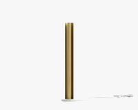 Roma Floor Lamp - Brass - White Marble
