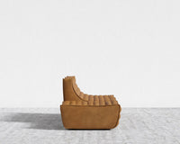 Tanner Open End Sofa - Microfiber Leather - Trento Morocco