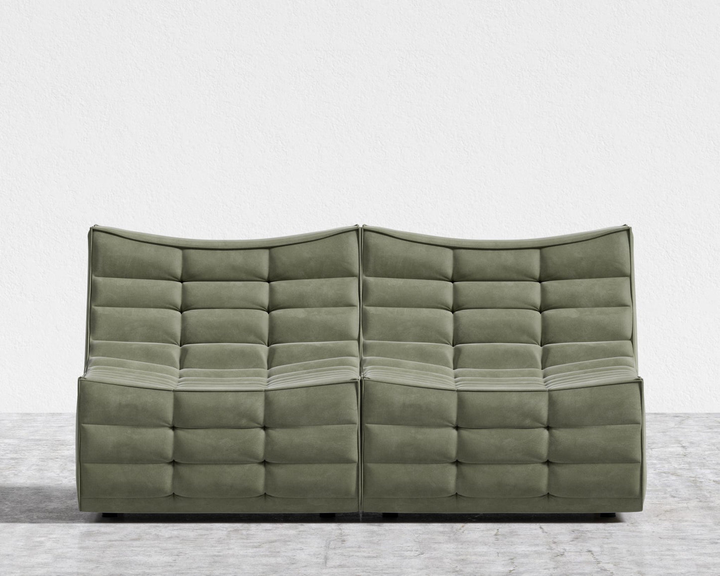 Tanner Sofa - Vegan Venice Suede - Sage