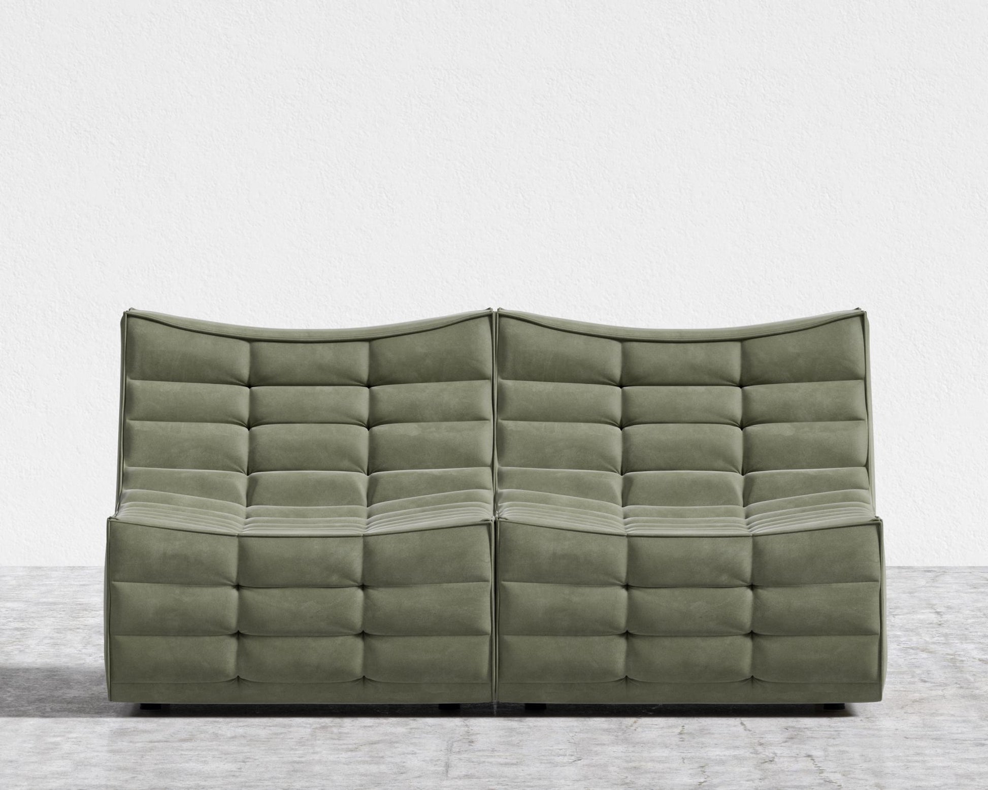 Tanner Sofa - Vegan Venice Suede - Sage