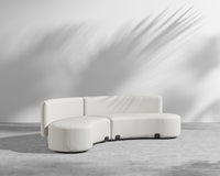 Tano Outdoor Curved Modular Sofa - Palisades - Black