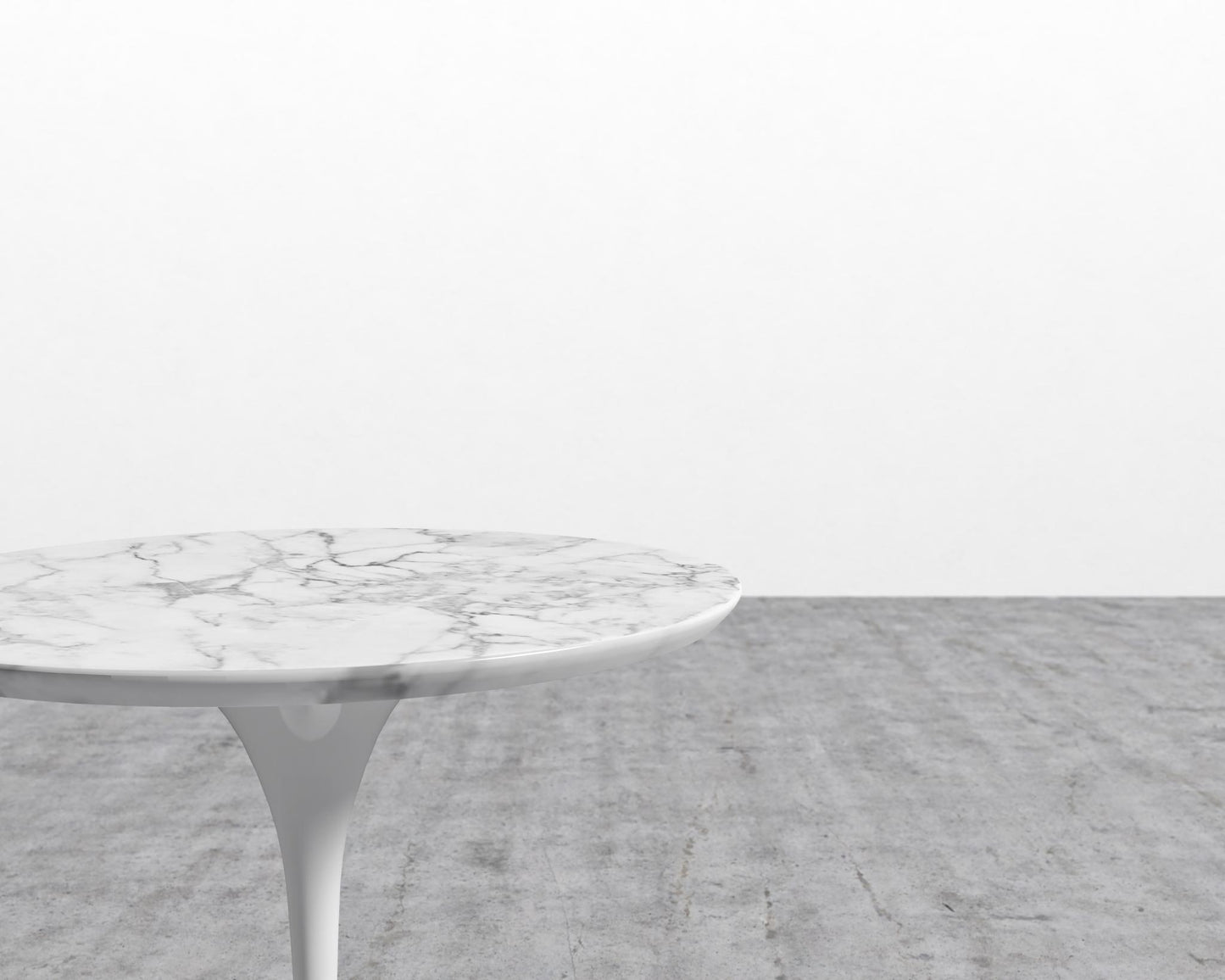Tulip Side Table - Carrara