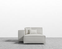 Porter Left Chaise - Modern Felt - Alesund